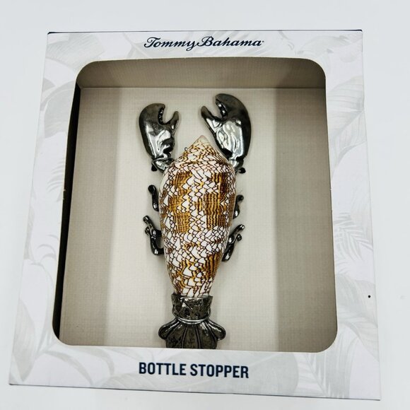 Tommy Bahama Lobster Bottle Opener Decorative Coastal Bar Tool with Seashell New - Picture 2 of 6